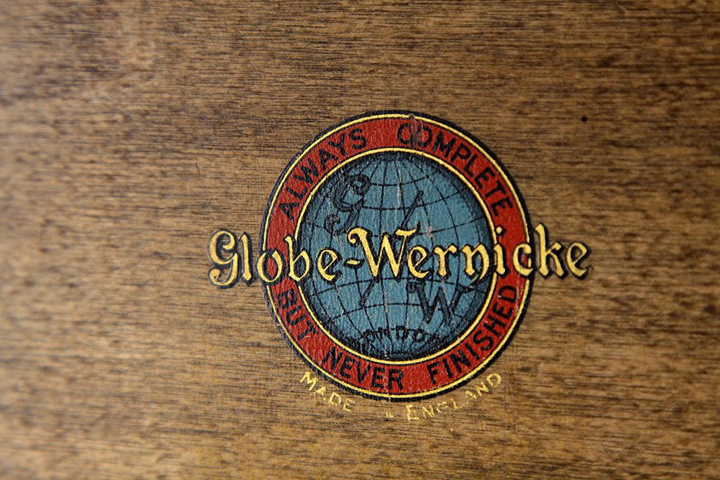 アンティーク家具　イギリスアンティーク　スタッキングブックケース(本箱)GloveWernicke