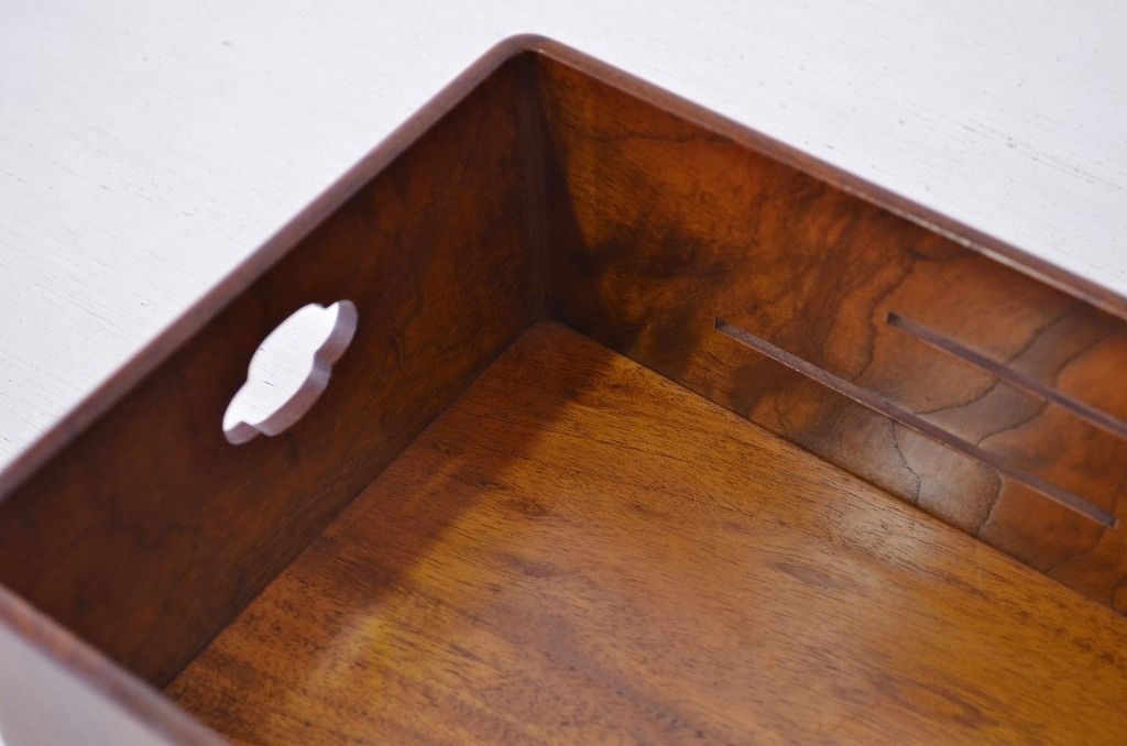 アンティーク雑貨　美品 古い不昧形煙草盆・火入付(茶道具)
