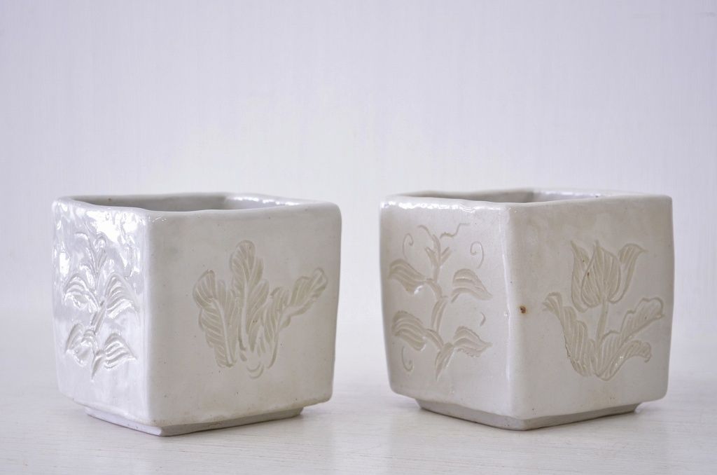 アンティーク雑貨　美品 古い不昧形煙草盆・火入付(茶道具)