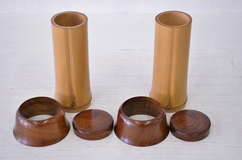 アンティーク雑貨　美品 古い不昧形煙草盆・火入付(茶道具)