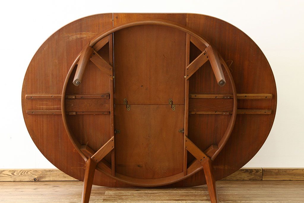 ヴィンテージ家具　北欧ビンテージエクステンションテーブル1960年代ミッドセンチュリー