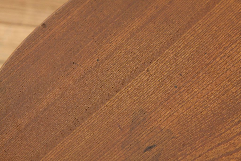 レトロ家具　昭和レトロ　とても小さくかわいい丸ちゃぶ台(テーブル)
