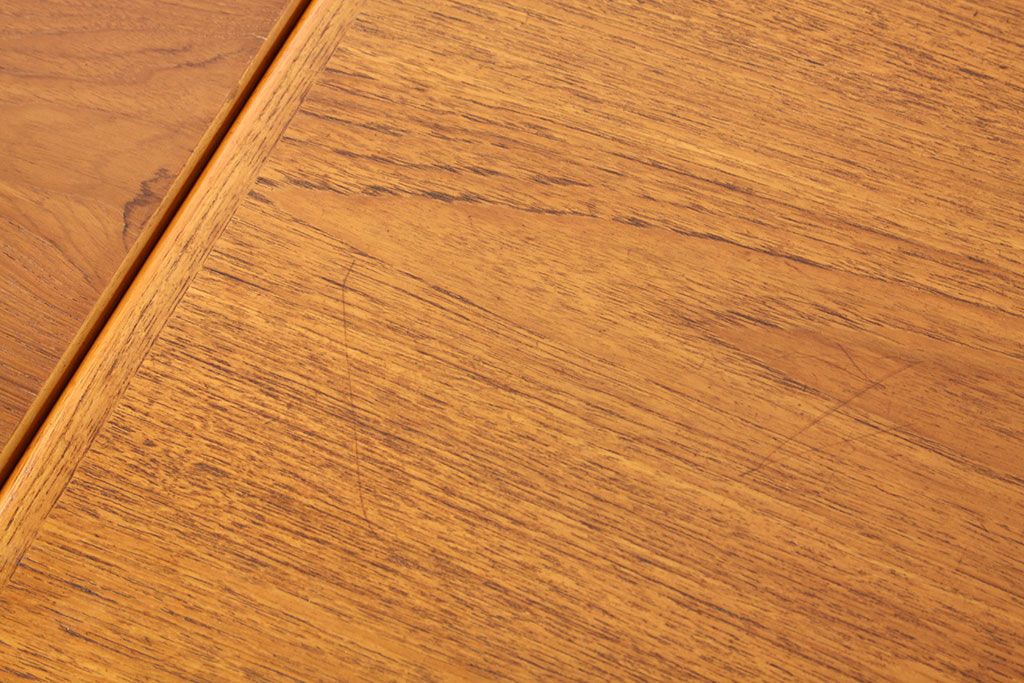 ヴィンテージ家具　北欧ビンテージ　ドローリーフテーブル(ミッドセンチュリー)(エクステンションテーブル)訳あり品
