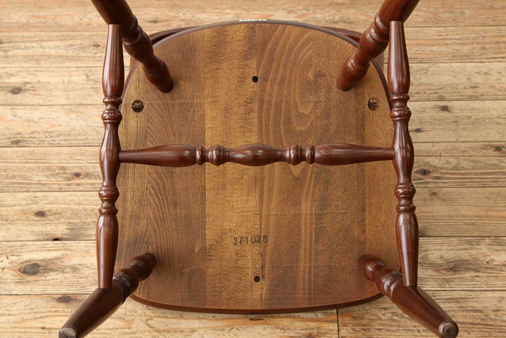 中古美品柏木工ウィンザーチェア脚(いす　椅子　ダイニングチェア、ウインザーチェア)