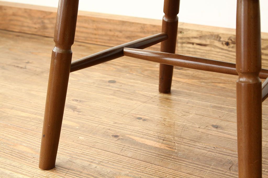 アンティーク家具　☆脚カット有りダイニングチェア3脚セット(いす椅子)
