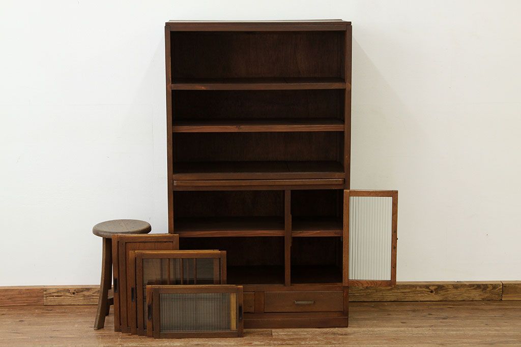 レトロ家具 昭和レトロ 引き出せる作業台付き!アンティーク