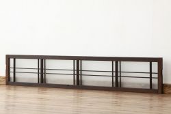 アンティーク　古い木のシックな明り取り1枚?(欄間)