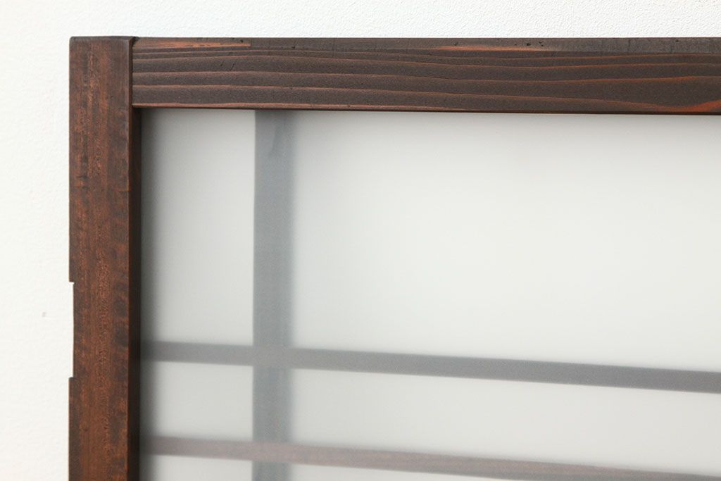 アンティーク　古い木のシックな明り取り1枚?(欄間)