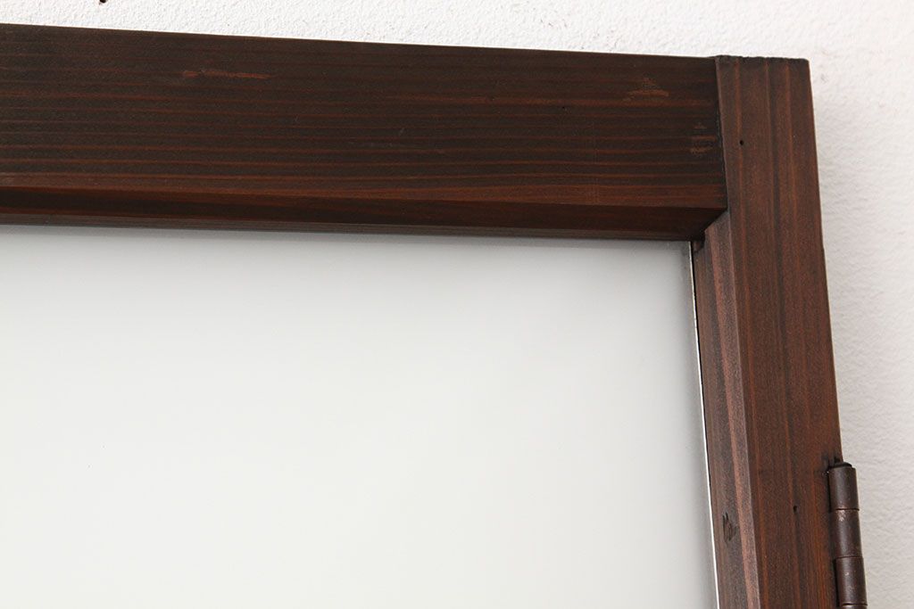 昭和レトロ　古い木のシンプルなドア1枚(扉・建具)