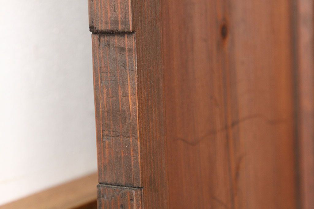 昭和レトロ　古い木のシンプルなドア1枚(扉・建具)