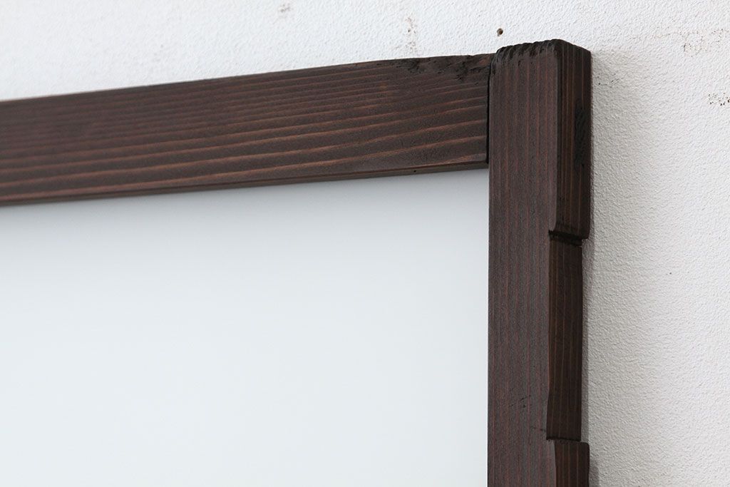 昭和レトロ　古い木のシンプルなドア1枚(扉・建具)