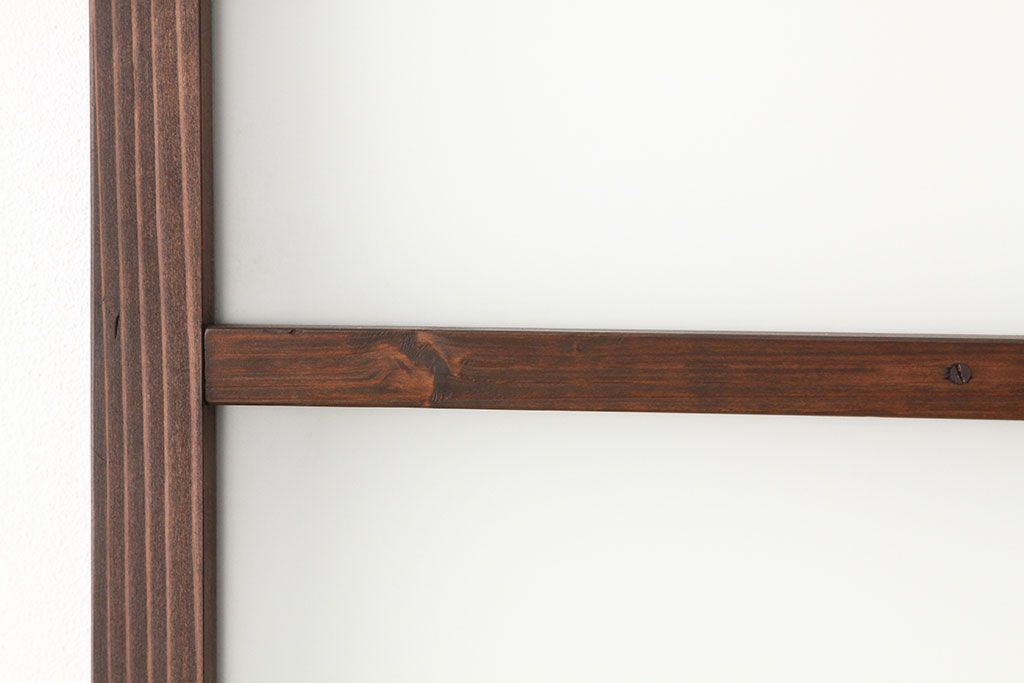 昭和レトロ　古い木のシンプルなドア1枚(扉・建具)