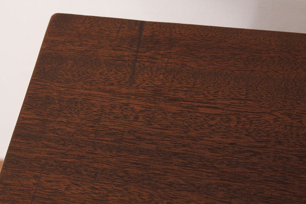 アンティーク家具　1960年無垢材のダイニングテーブル(作業台)ミッドセンチュリー