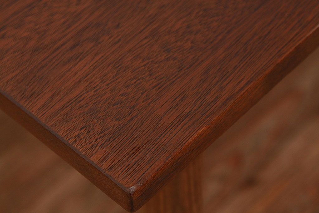アンティーク家具　1960年無垢材のダイニングテーブル(作業台)ミッドセンチュリー