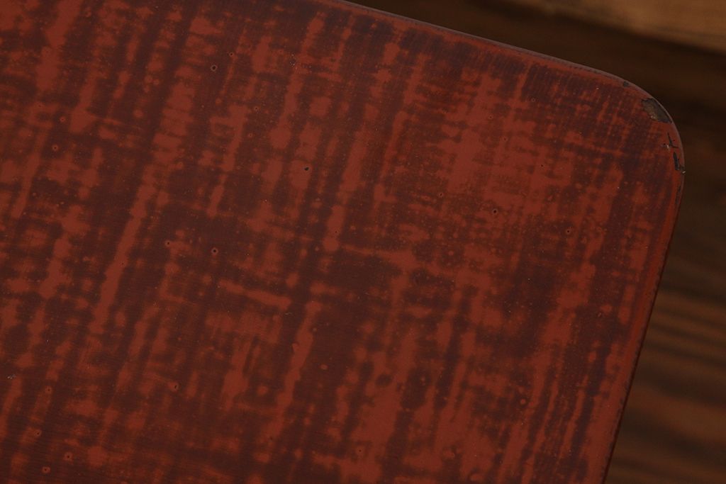 レトロ家具　昭和レトロ　漆塗り風座卓(テーブル・机)