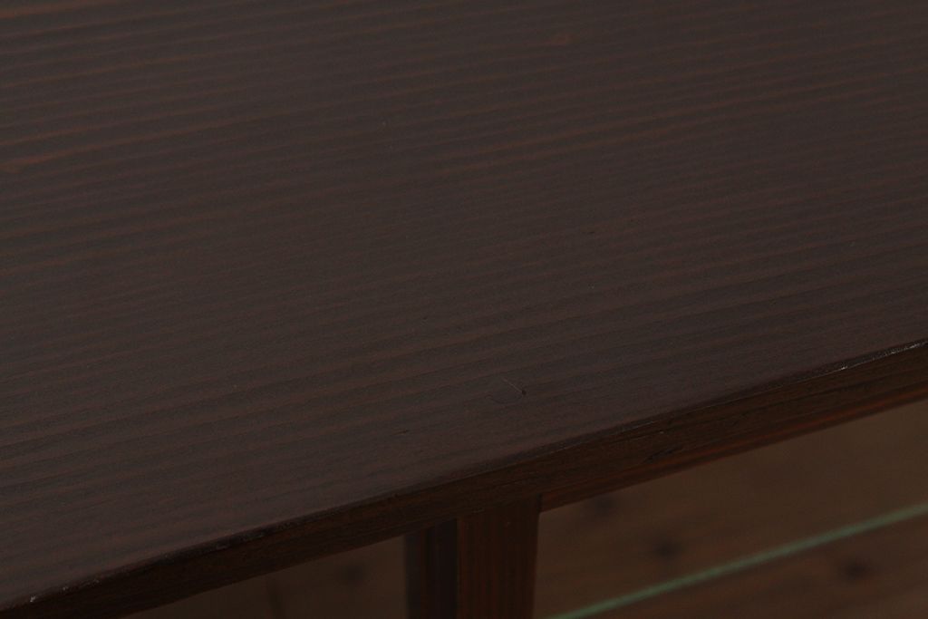 アンティーク家具　アンティーク　素敵な雰囲気!古い木の鉄脚ガラスケース(ショーケース)