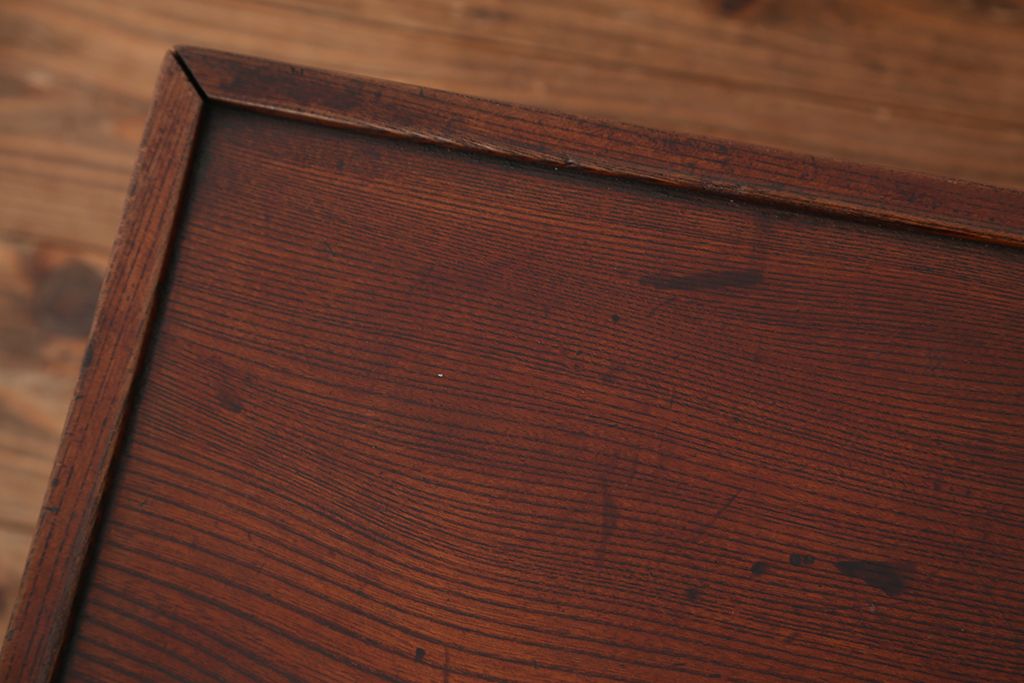 アンティーク家具　古民具・骨董　古い欅材の小さなちゃぶ台