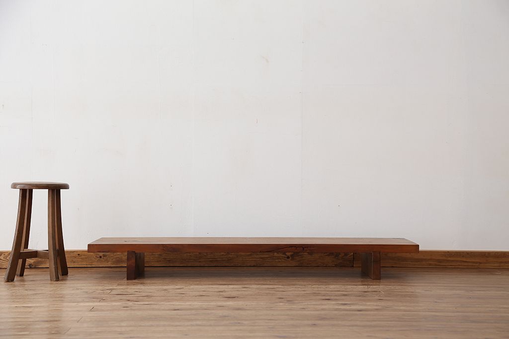アンティーク家具　アンティーク　重厚!一枚板の裁ち板(テーブル・作業台・机)