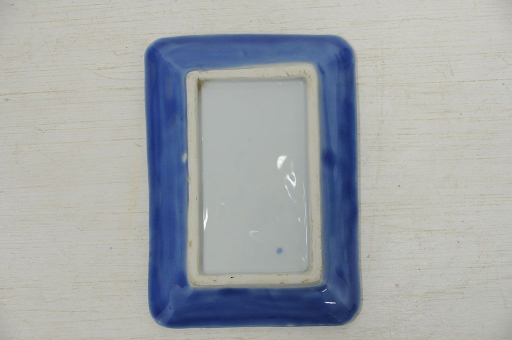 アンティーク雑貨　大正〜昭和初期!古い角皿・湯呑茶碗など18点(蕎麦著口)