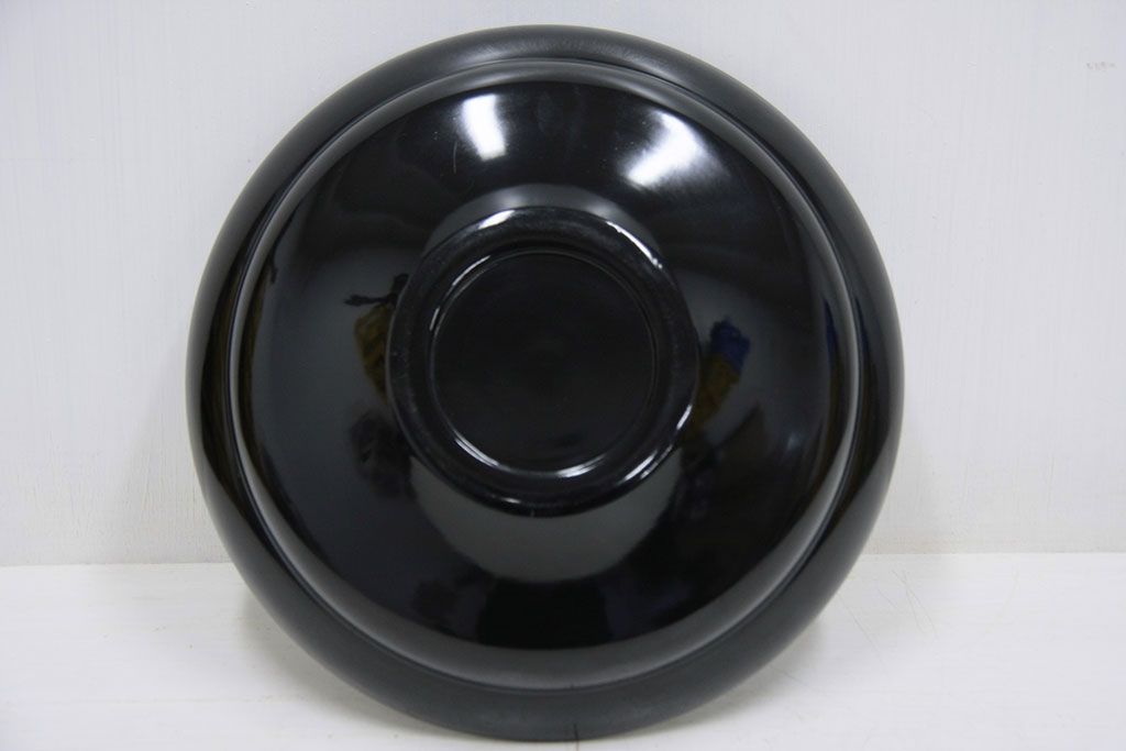 アンティーク雑貨　大正期!大内塗・古い蒔絵の木製皿3枚(漆器)