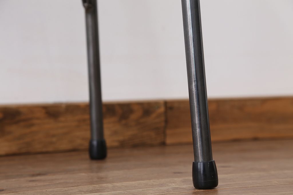 アンティーク家具　☆アンティーク　鉄脚の作業台(テーブル)