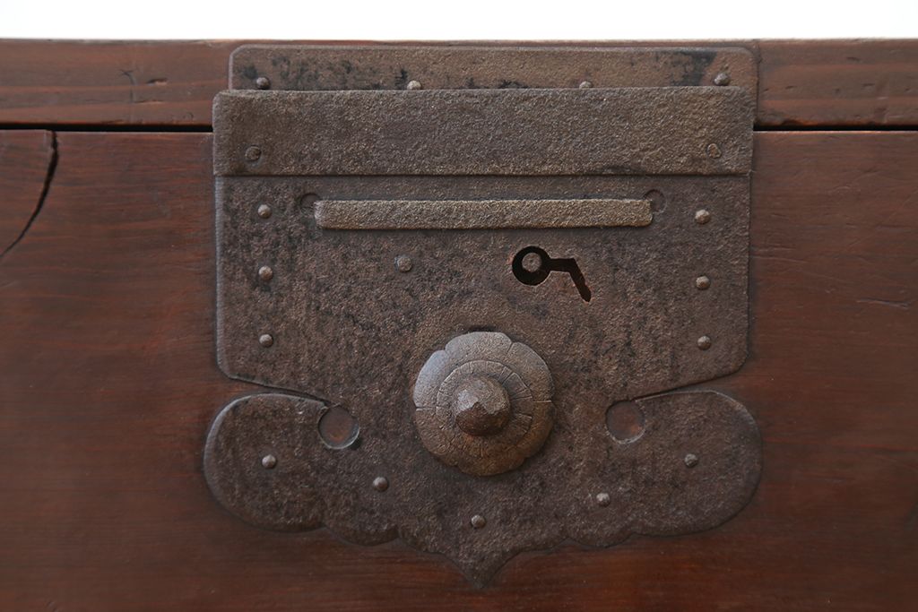 アンティーク家具　古民具・骨董　時代箪笥ローボード(ローチェスト)