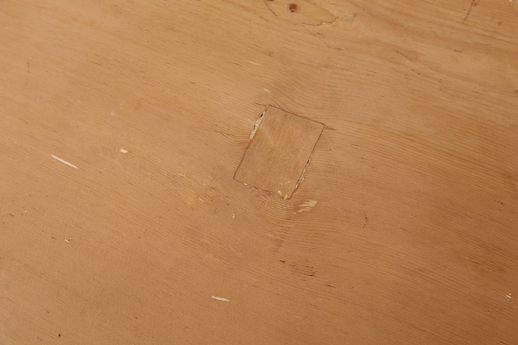 アンティーク家具　アンティーク　特大!天板無垢材一枚板幅3.6m　特大作業台(テーブル、陳列台)(2)
