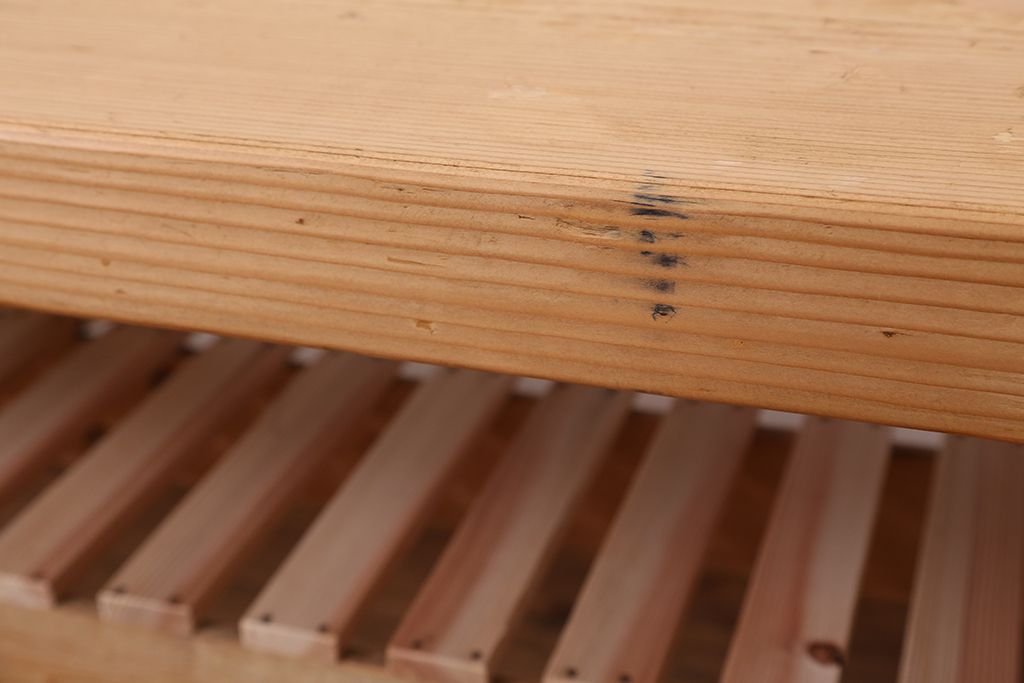 アンティーク家具　アンティーク　天板無垢材の特大作業台(幅3.6m)　