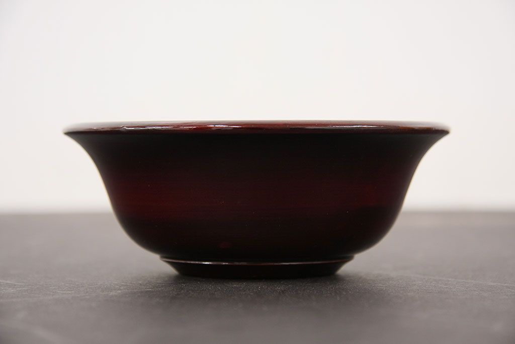 アンティーク雑貨　アンティーク　古い蒔絵の木製お椀10客(漆器)