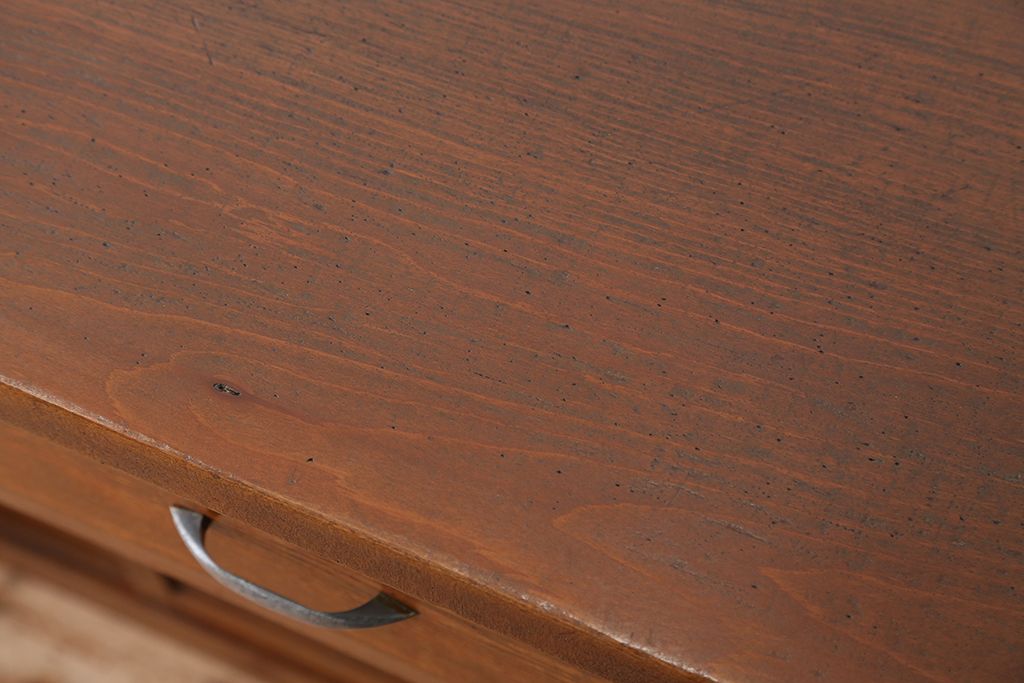 アンティーク家具　アンティーク　特大!古い洋裁店の大きなバタフライテーブル付き大きな作業台(カウンターテーブル)