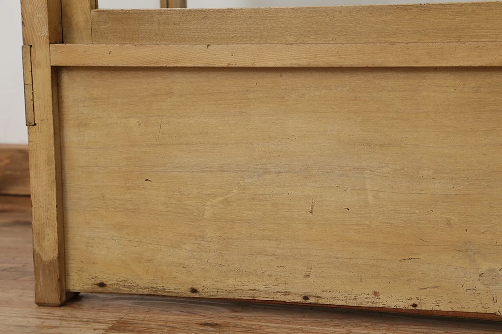 レトロ家具　昭和レトロ 古いパン屋のガラスケース(ショーケース)