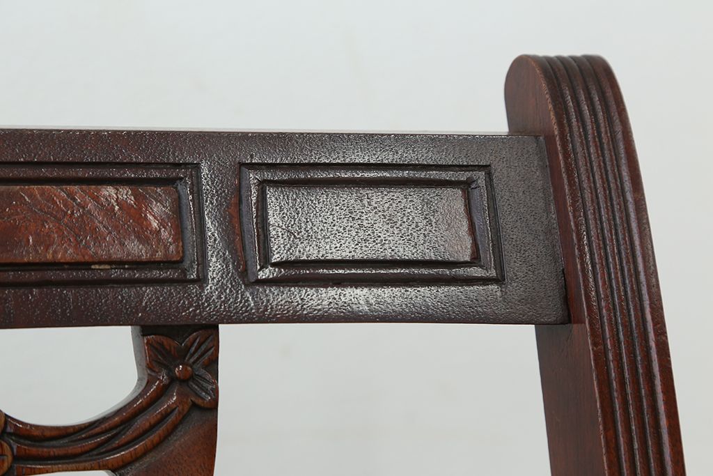 ヴィンテージ家具　イギリスビンテージ　BEVAN FUNNELL(ビヴァン)製ダイニングチェア2脚セット(1)( 北欧ビンテージ、椅子、イス、チェア)