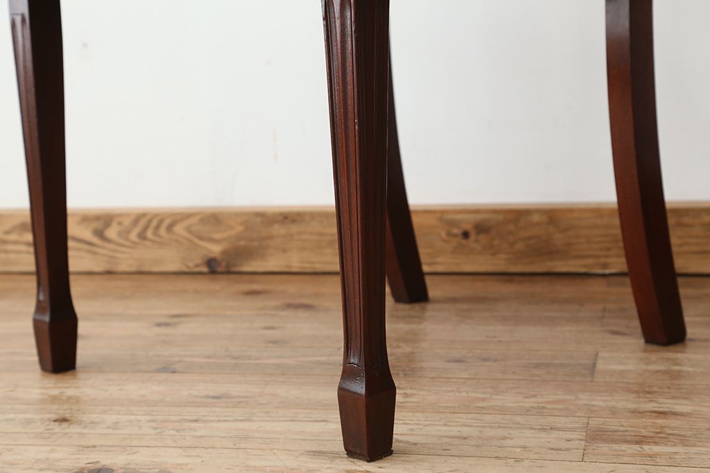 ヴィンテージ家具　イギリスビンテージ　BEVAN FUNNELL(ビヴァン)製ダイニングチェア2脚セット(1)( 北欧ビンテージ、椅子、イス、チェア)