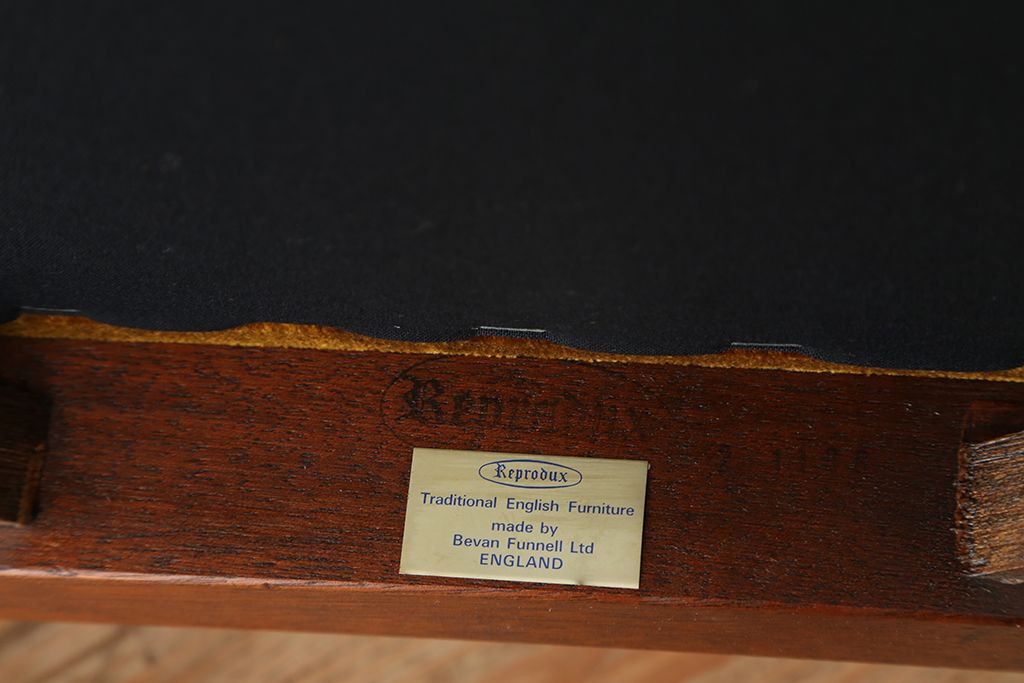 ヴィンテージ家具　イギリスビンテージ　BEVAN FUNNELL(ビヴァン)製ダイニングチェア2脚セット(1)( 北欧ビンテージ、椅子、イス、チェア)