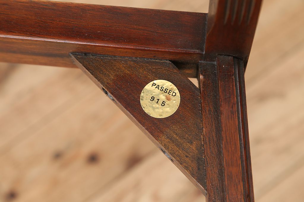 ヴィンテージ家具　イギリスビンテージ　BEVAN FUNNELL(ビヴァン)製ダイニングチェア2脚セット(2)(椅子、イス)