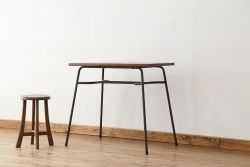 アンティーク家具　アンティーク　鉄脚テーブル(作業台・机)