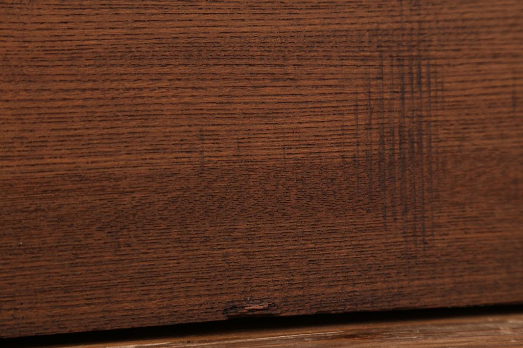アンティーク家具　古い欅材の大きな一枚板(テーブル、古材、材料)