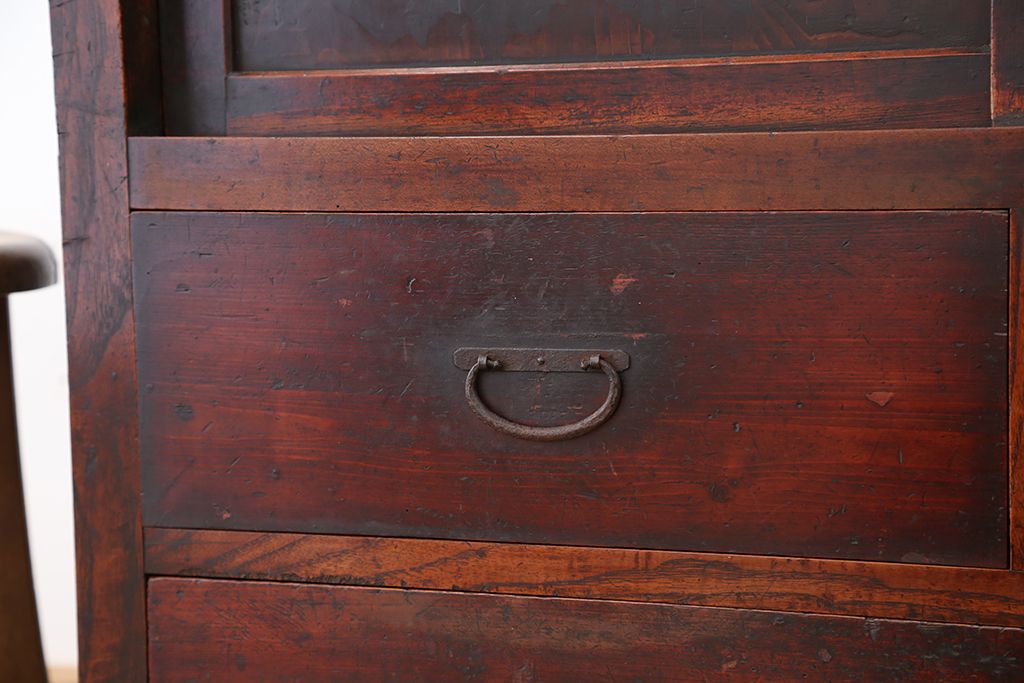 アンティーク家具　古民具・骨董　明治時代の時代箪笥