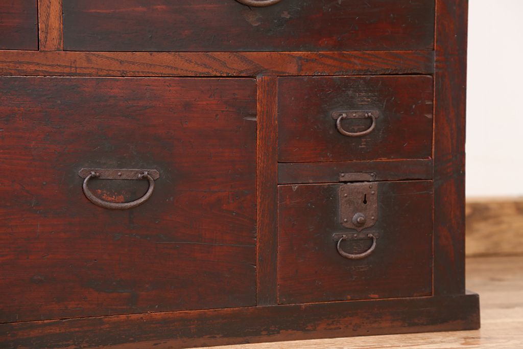 アンティーク家具　古民具・骨董　明治時代の時代箪笥