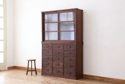極上美品!状態抜群の作りの上質な四尺引き出し収納棚(薬箪笥)