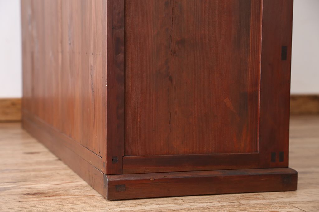 極上美品!状態抜群の作りの上質な四尺引き出し収納棚(薬箪笥)