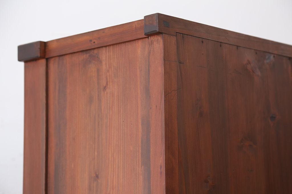 極上!美品!状態抜群の作りの上質な三尺引き出し収納棚(薬箪笥)