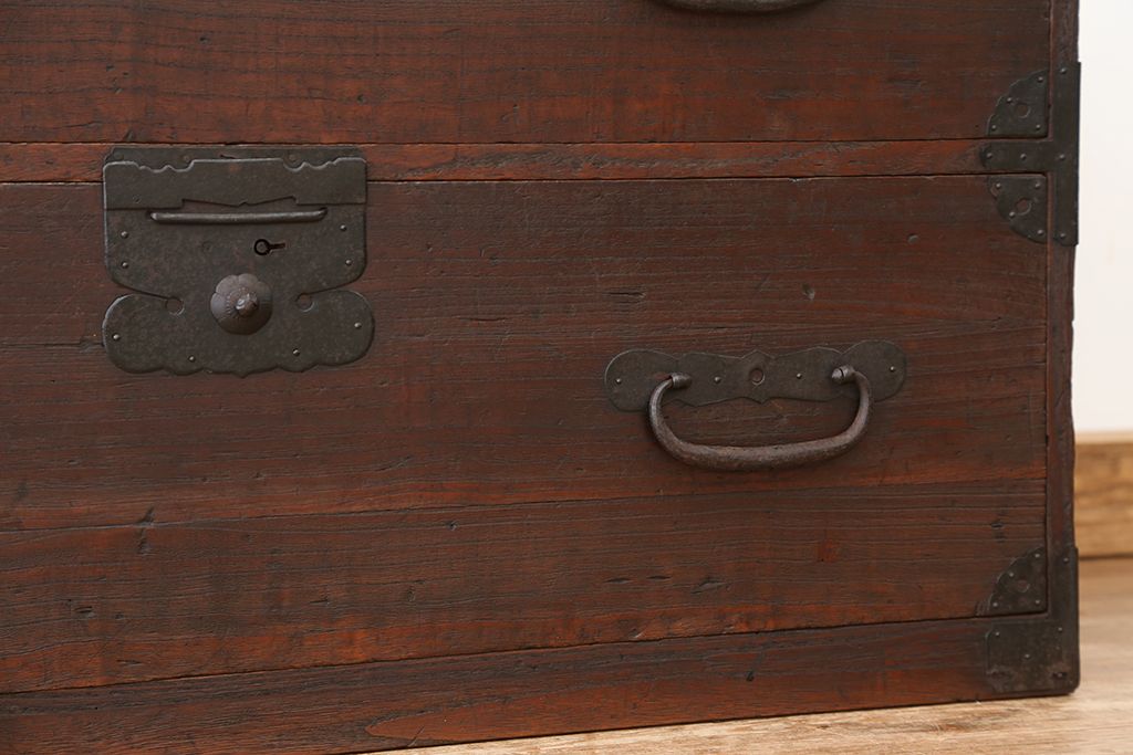 アンティーク家具　古民具・骨董　時代箪笥ローボード(ローチェスト)