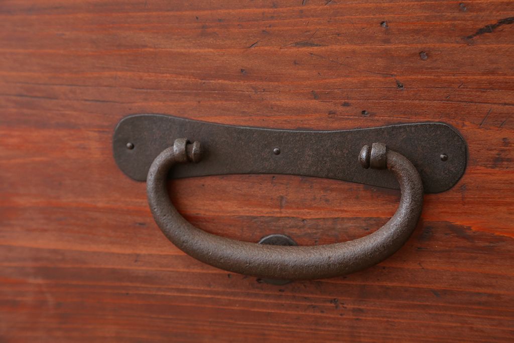 アンティーク家具　古民具・骨董　古いお家の時代箪笥ローボード?(ローチェスト)