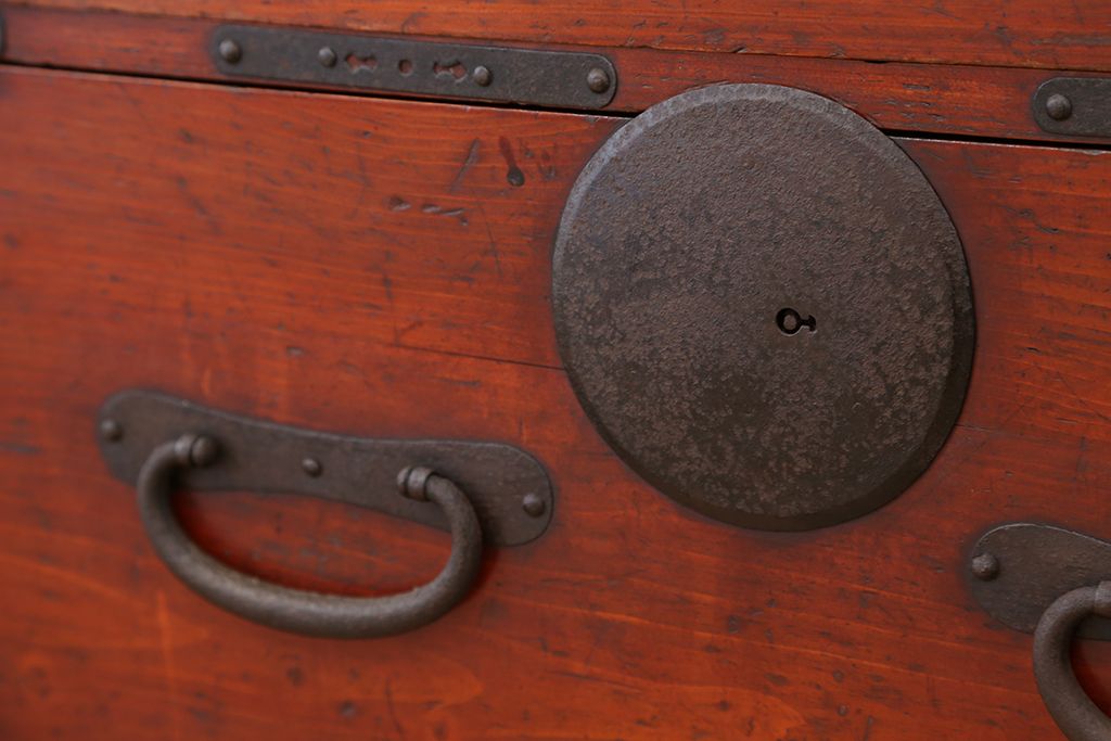 アンティーク家具　古民具・骨董　時代箪笥ローチェスト?(ローボード)