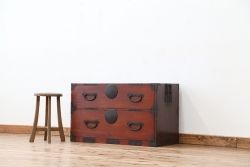 アンティーク家具　古民具・骨董　時代箪笥ローチェスト?(ローボード)