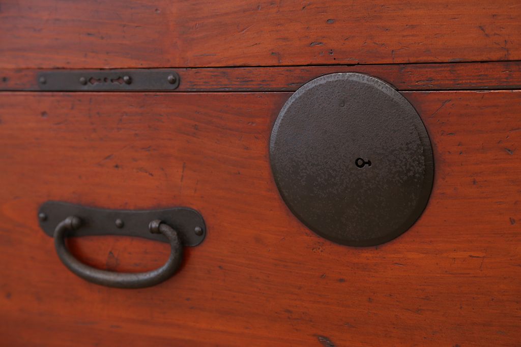 アンティーク家具　古民具・骨董　時代箪笥ローチェスト?(ローボード)
