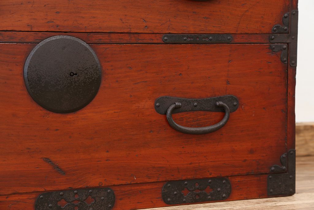 アンティーク家具　古民具・骨董　時代箪笥ローチェスト?(ローボード)