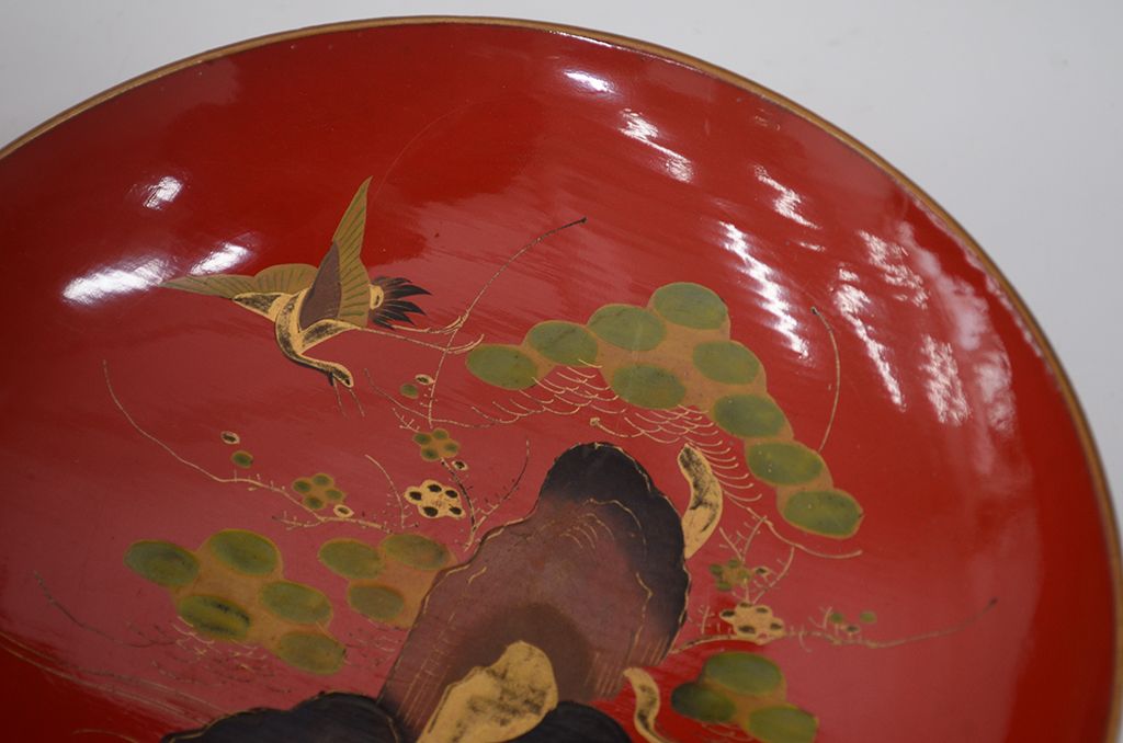 アンティーク雑貨　大正〜昭和初期!古い蒔絵の木製お椀など　16点(漆器)