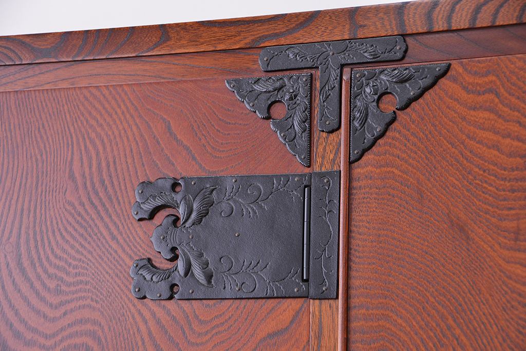 中古　伝統工芸　二段重ね岩谷堂箪笥(定価90万円前後)